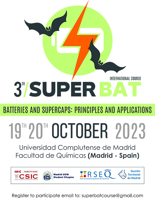 International Course on Batteries and Supercaps: Principles and Applications