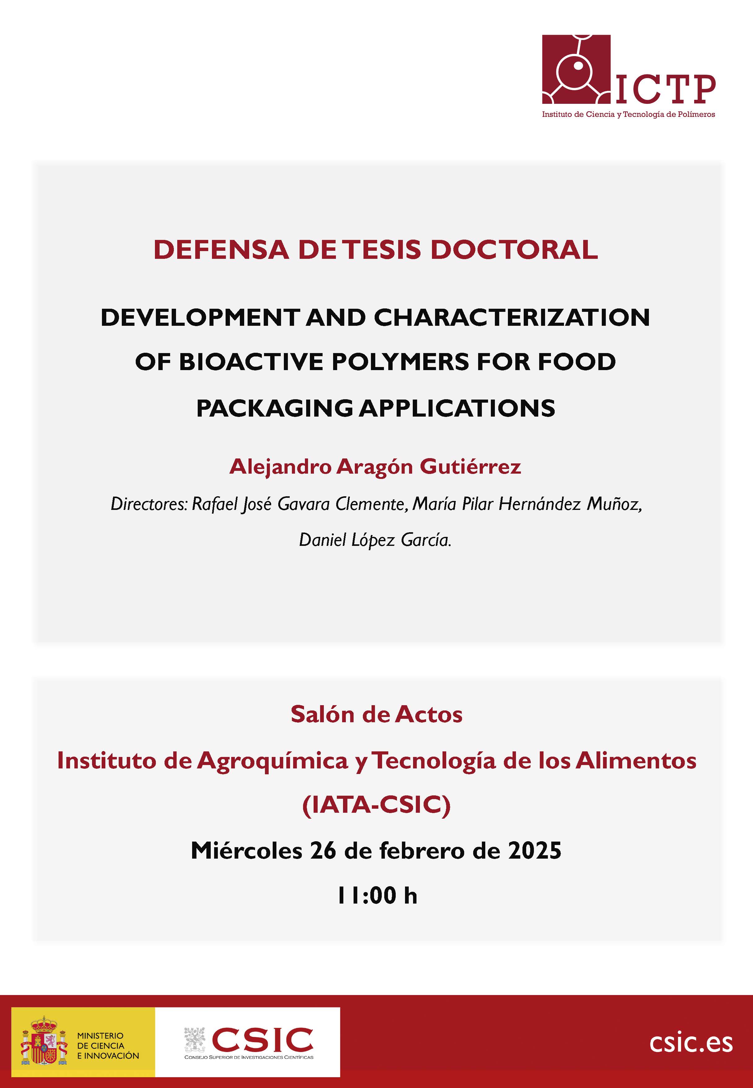 Anuncio Tesis Alejandro Aragón