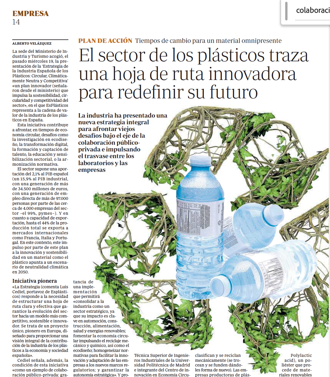 Reportaje Plasticos abc