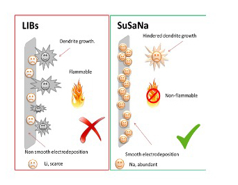 Sustainable and Safe anode-free Na battery
