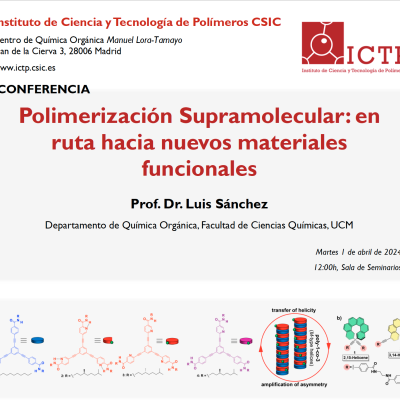 Polimerización Supramolecular: en ruta hacia nuevos materiales funcionales