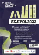7º Seminario de Jóvenes Investigadores en Polímeros, SEJIPOL2023